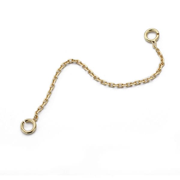 Fornitura Cadena de Seguridad sin Reasa de oro amarillo 18K