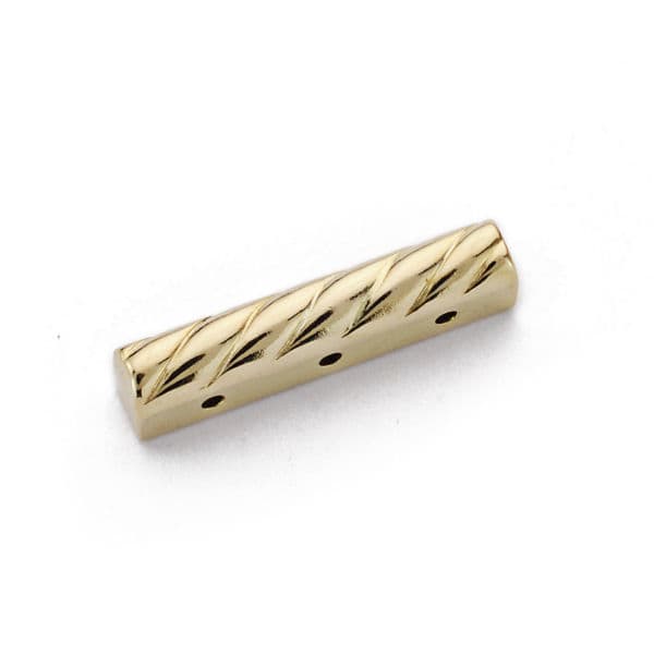 Fornitura Separador Gargantilla 17 x 3 mm de oro amarillo 18K