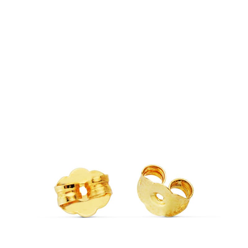 18K FORNITURA PRESION MEDIANA ORO AMARILLO (PEDIDO MINIMO 6 UNIDADES )