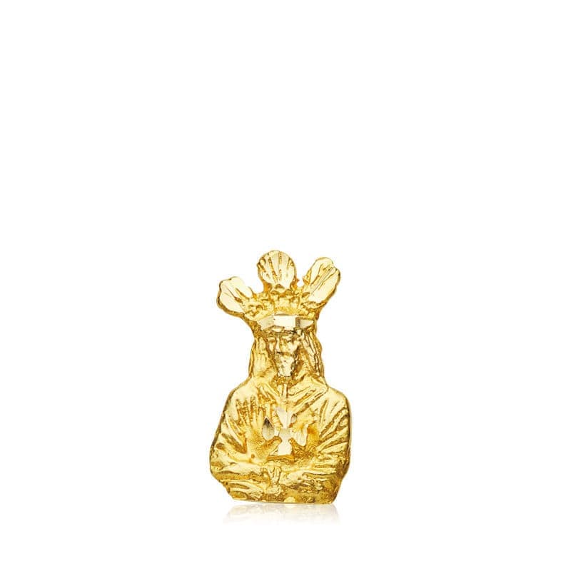 Cristo Cautivo Silueta 13 x 7 mm de oro amarillo 18K