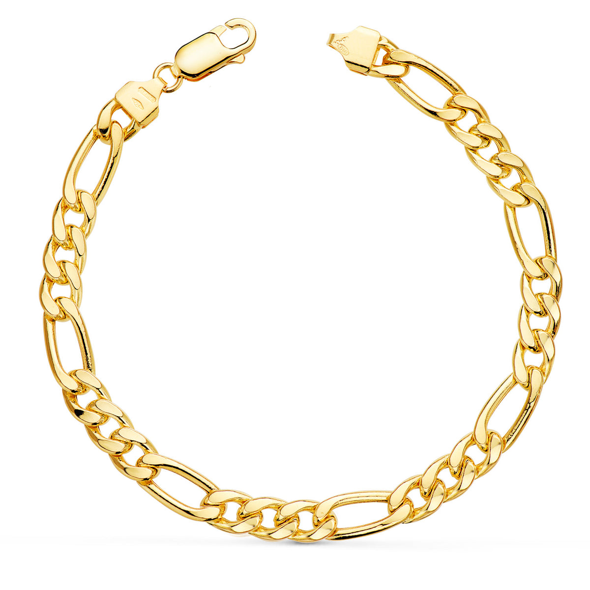 Pulsera Cartier 3x1 Ancho: 6,5 mm Largo: 21 cm de oro amarillo 18K