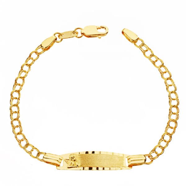 Puplsera Esclava Hungara 12,5 cm 2,5 mm de oro amarillo 18K