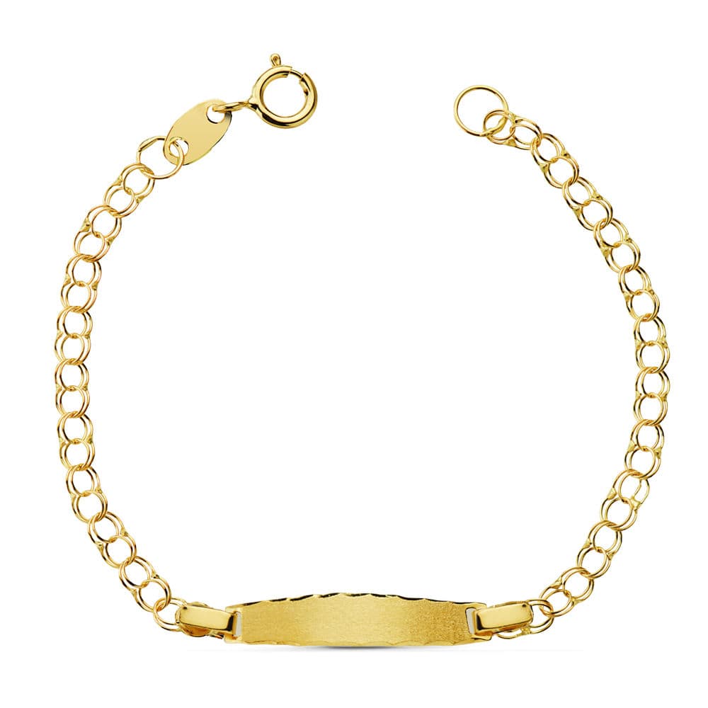 Esclava Hungara 11 cm de oro amarillo 18K