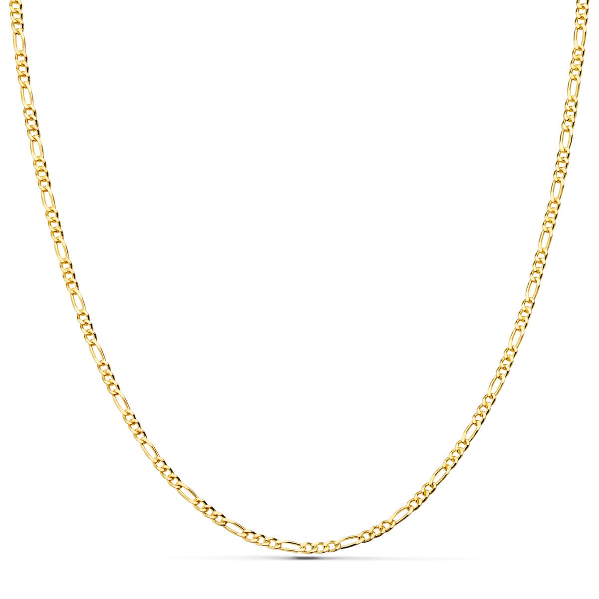 18K CADENA ORO AMARILLO MACIZA CARTIER 3X1 2 MM 50CM