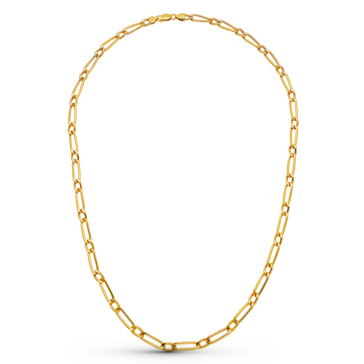 Cadena Cartier Hueca 50 cm 4,5 mm de oro amarillo 18K