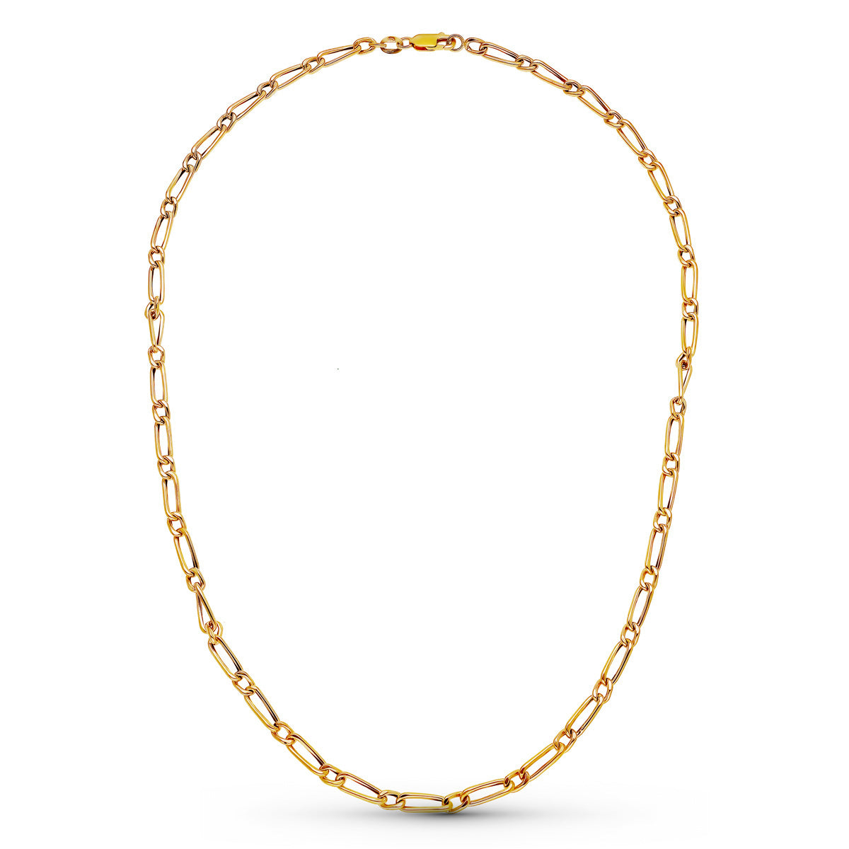 Cadena Cartier Hueca 50 cm 4 mm de oro amarillo 18K