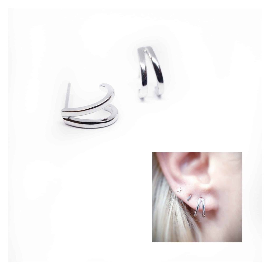 Pendiente curve de plata de ley