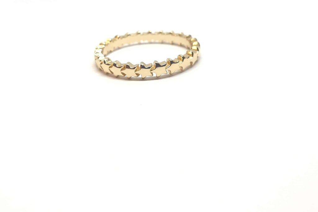 Anillo dream oro de plata de ley