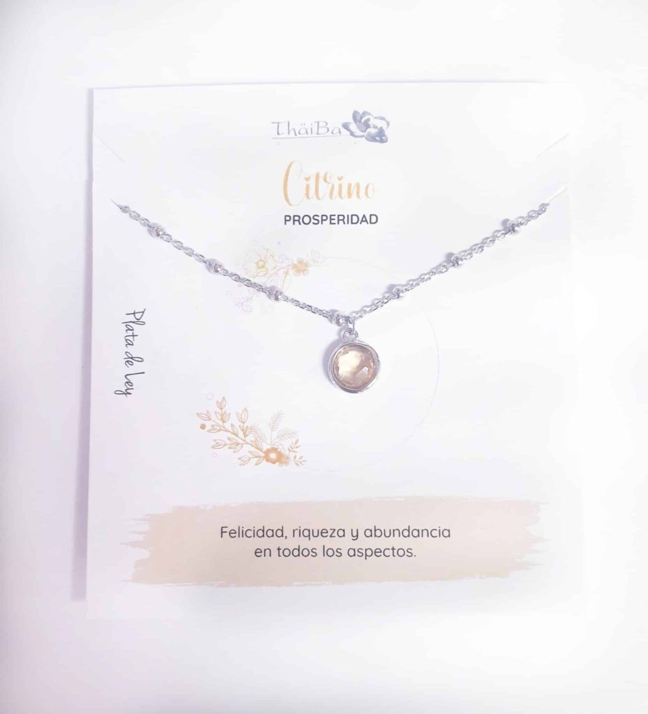 Collar citrino