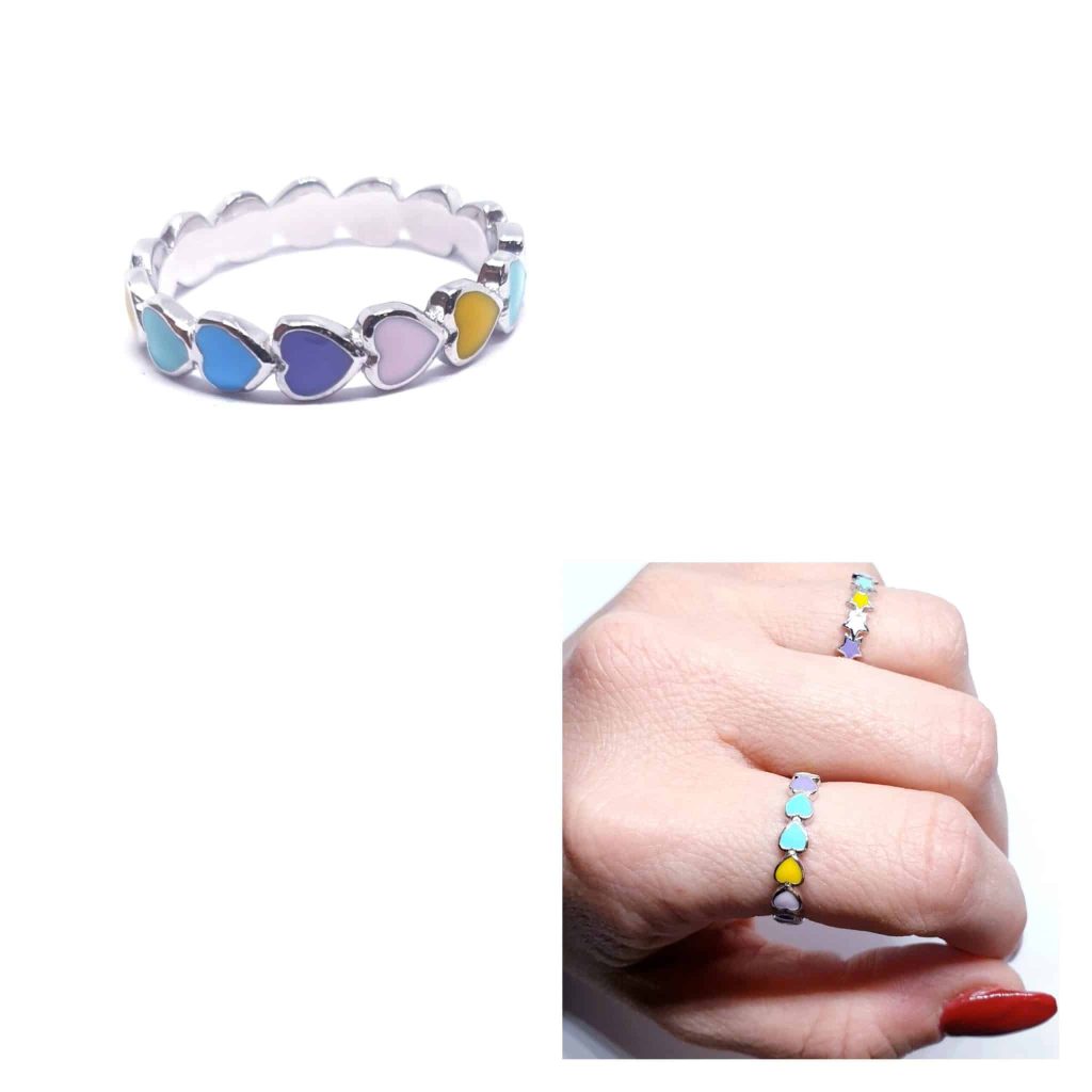 Anillo sweet de plata de ley