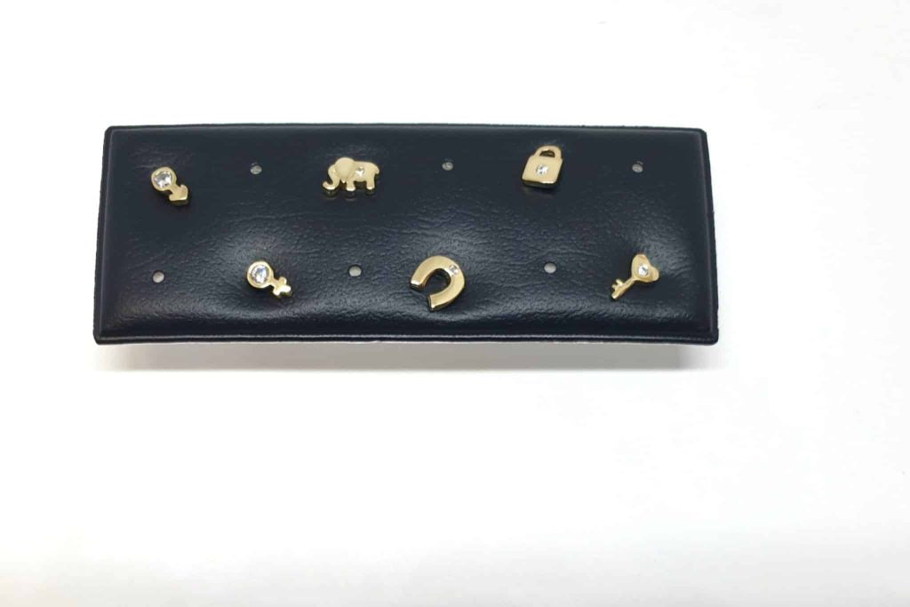 Pendientes mix suerte oro de plata de ley