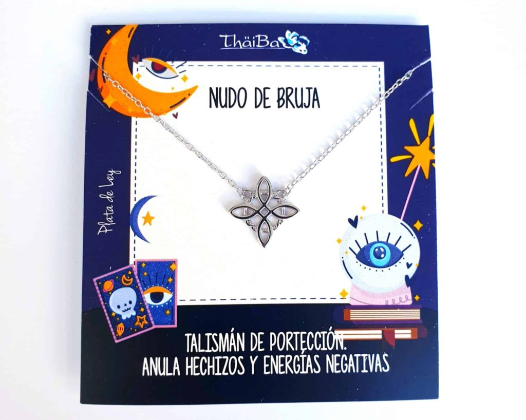 Collar nudo de brujas