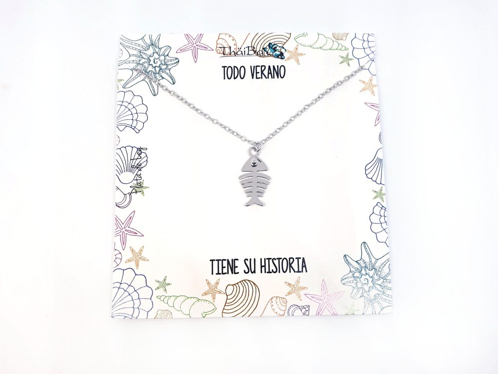 Collar plata Raspa