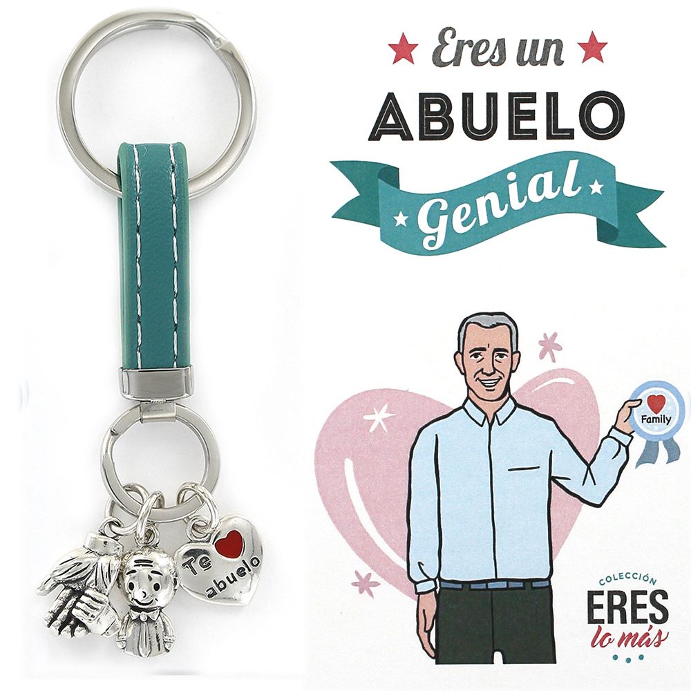 Llavero Eres Lo Mas Un Abuelo Genial