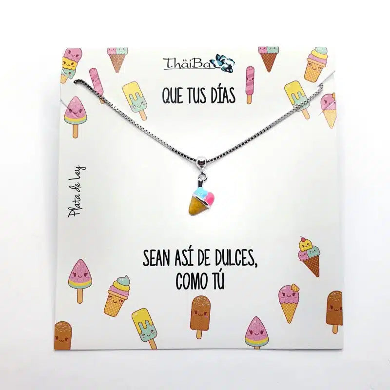 Collar Helado infantil