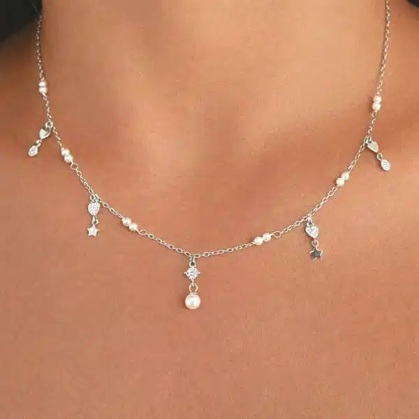 Collar perlas Fantasía