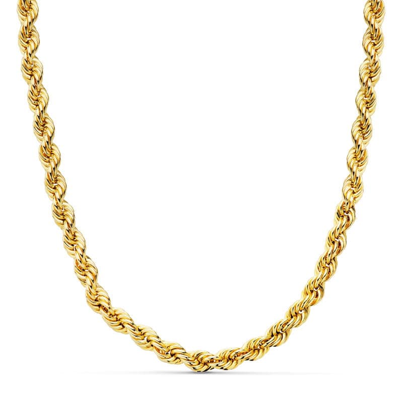 Cordon Salomonico 5 mm de oro amarillo 18K
