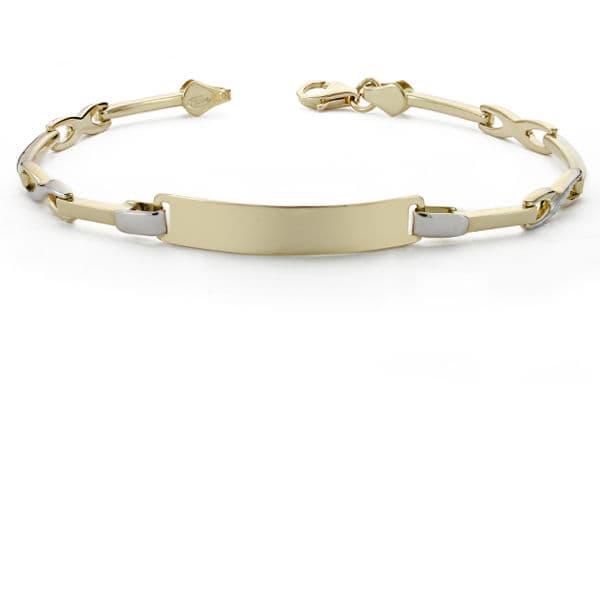 Esclava Señora Bicolor 18 cm 18K