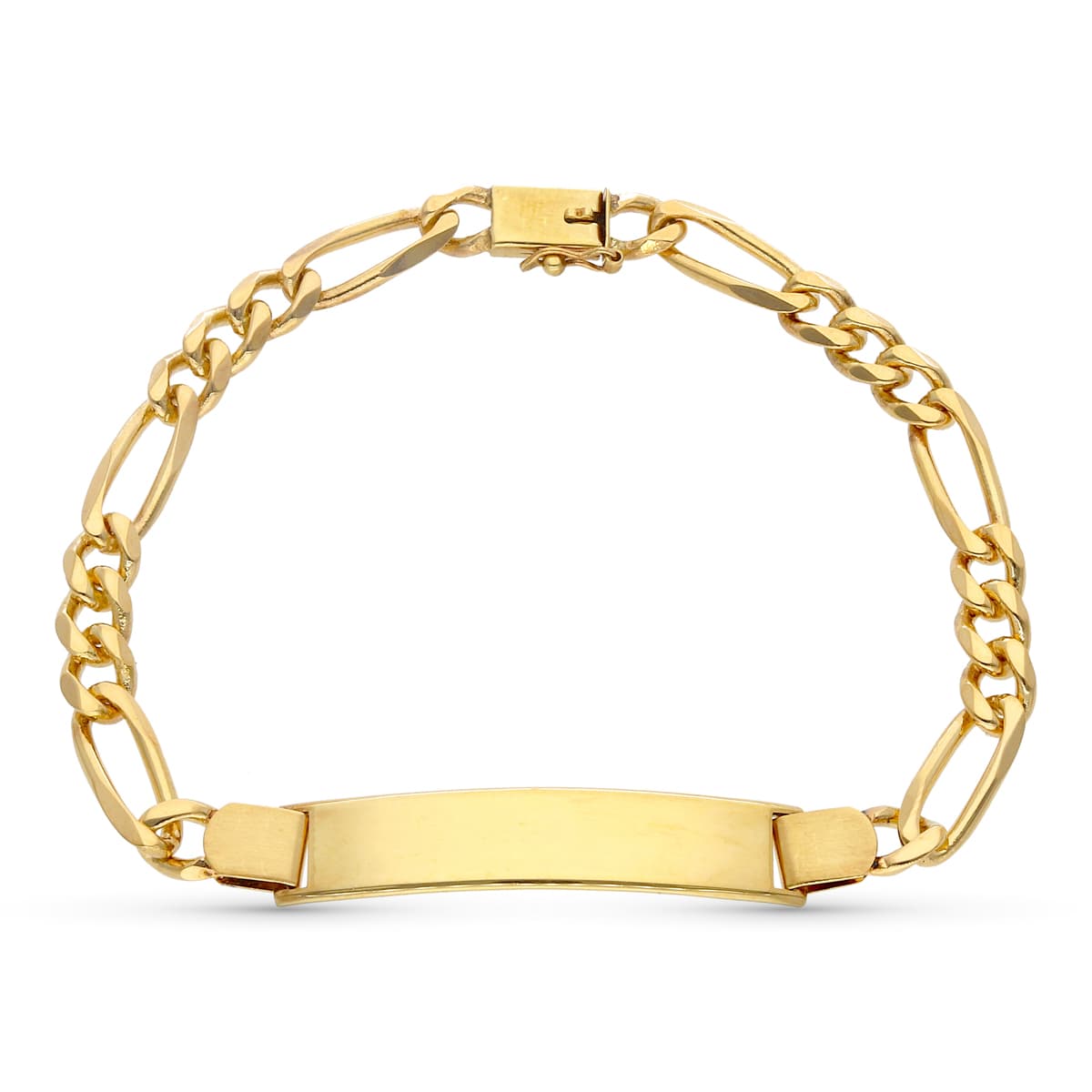 Esclava Maciza 22 cm 6 mm de oro amarillo 18K
