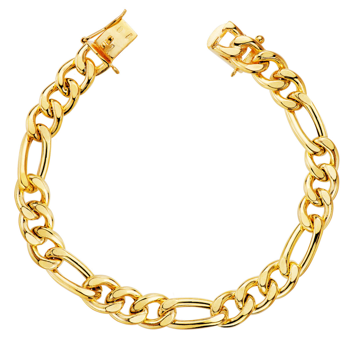 Pulsera Cartier 3x1 Hueca Ancho: 8 mm. Largo: 21,5 cm de oro amarillo 18K