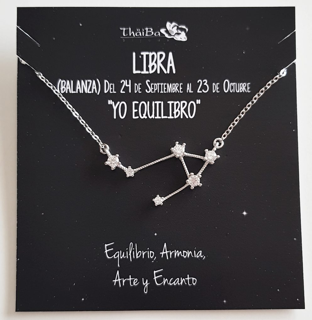 Collar constelaciòn libra