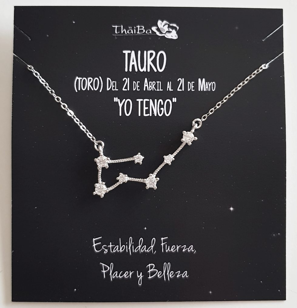 Collar constelación tauro