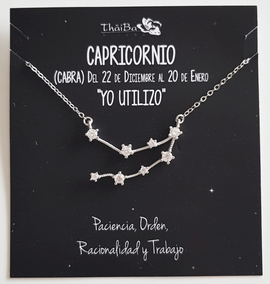 Collar constelaciòn capricornio