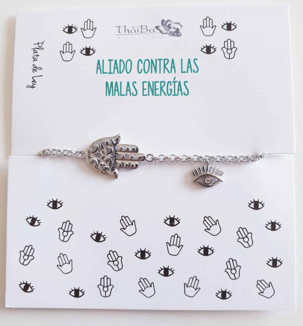 Pulsera energy de plata de ley - Joyería Zafir