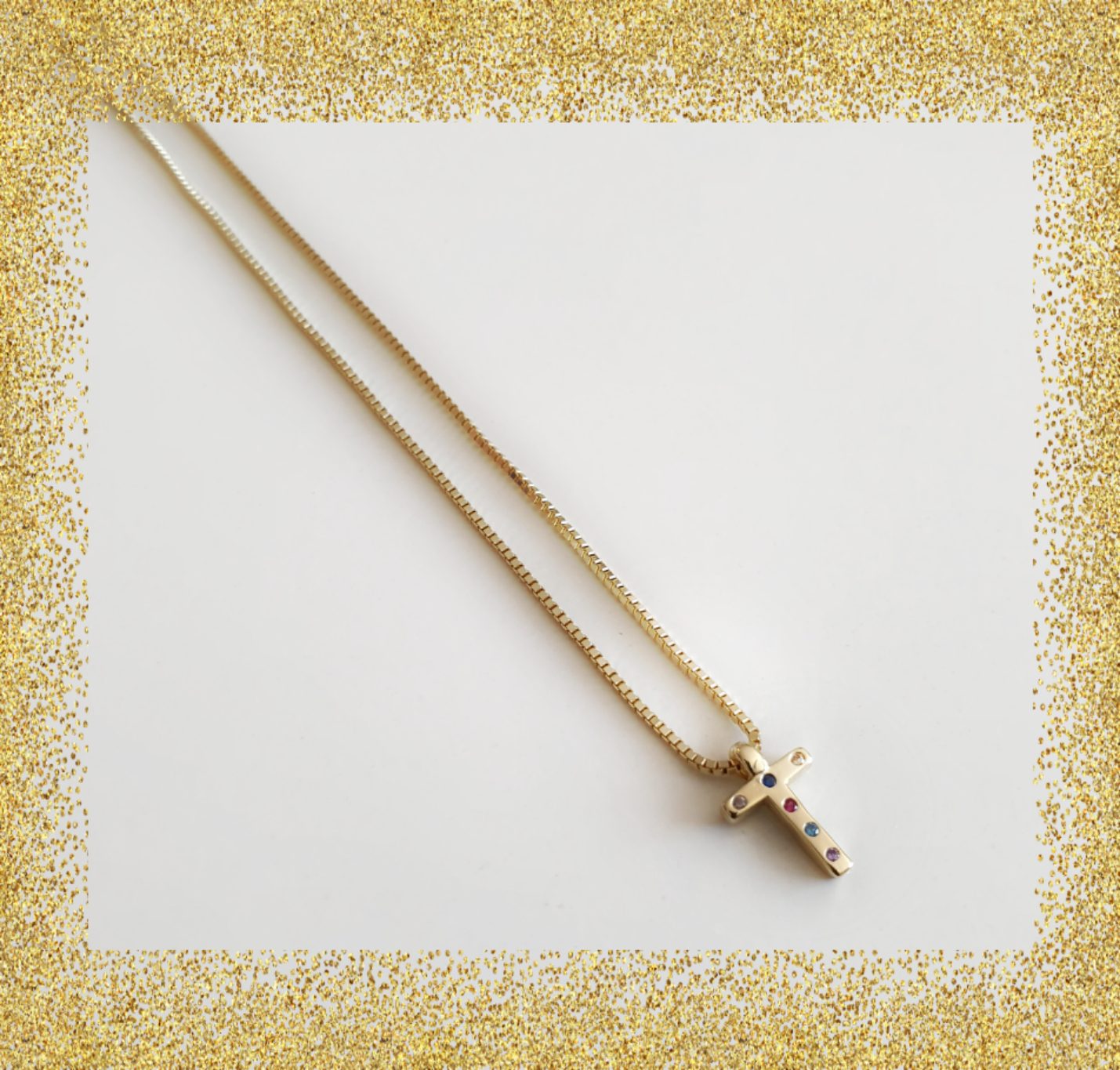 Collar inicial oro t de plata de ley