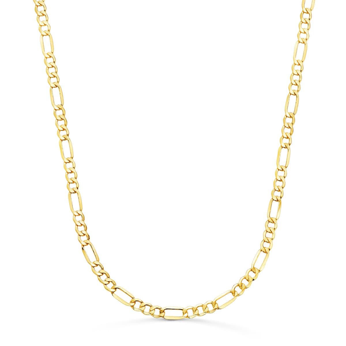 Cadena Cartier Hueca Ancho: 3,5 mm Largo: 50 cm de oro amarillo 18K