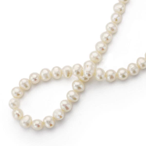 COLLAR HILO PERLA CULTIVADA 7 MM 40CM