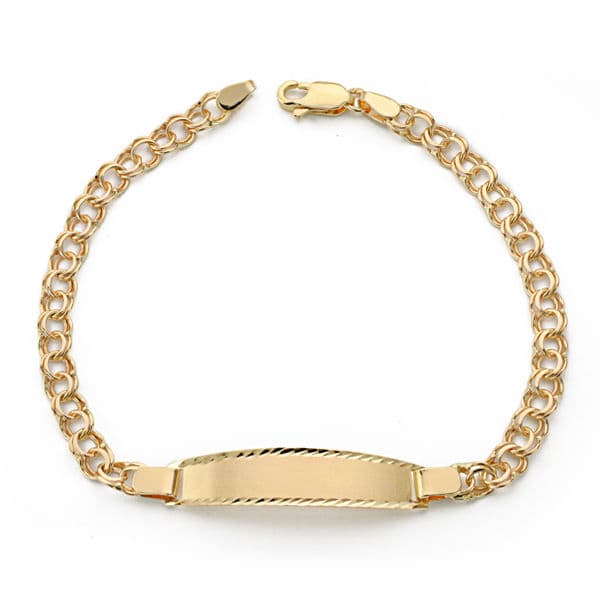 Pulsera Esclava Hungara 18 cm de oro amarillo 18K