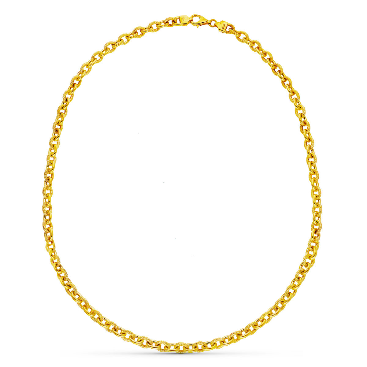 Gargantilla Rolo 45 cm de oro amarillo 18K