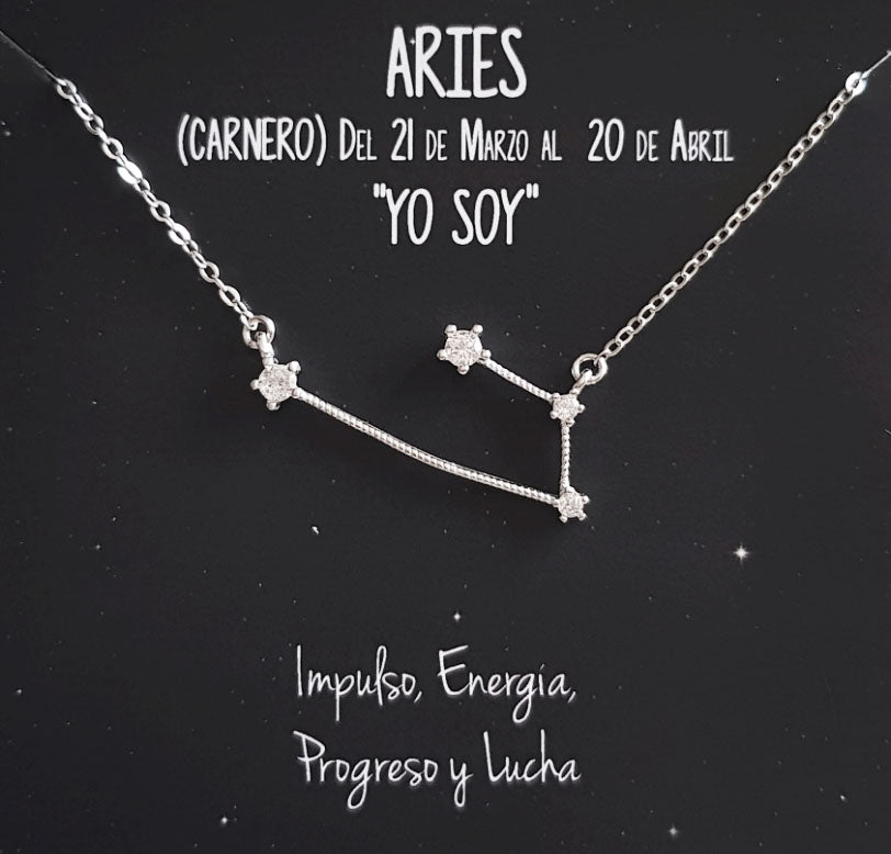 Constelacion - Collar Aries - Senora