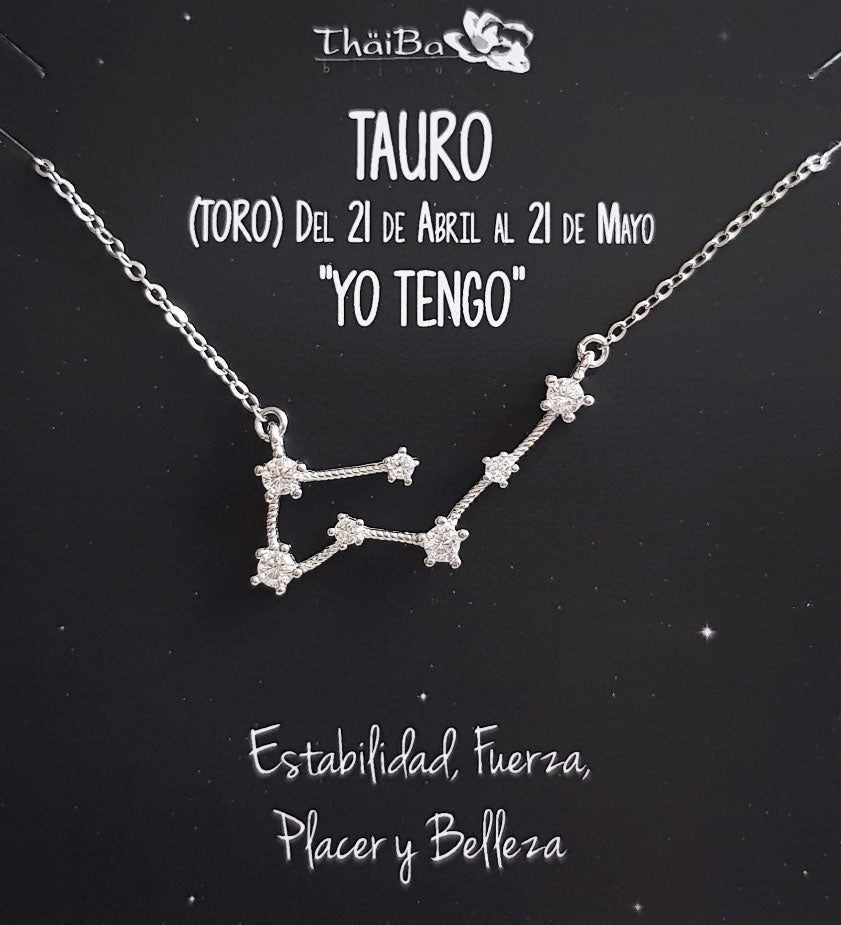 Constelacion - Collar Tauro - Senora