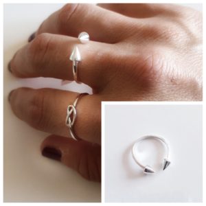Anillos De Plata - 4079 Anillo Rock - Senora