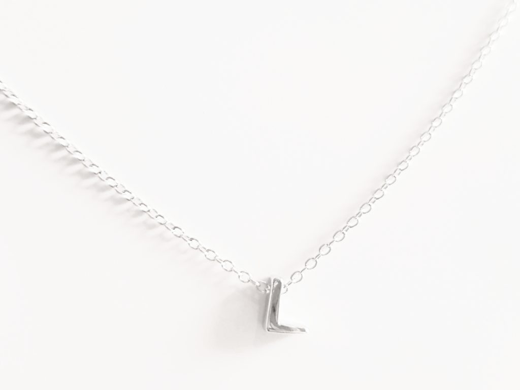 Iniciales - 2251 Collar Inicial L - Senora