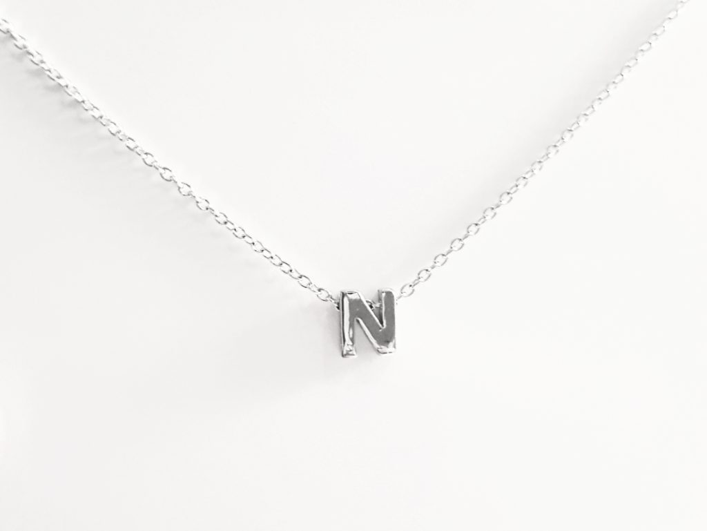Iniciales - 2255 Collar Inicial N - Senora