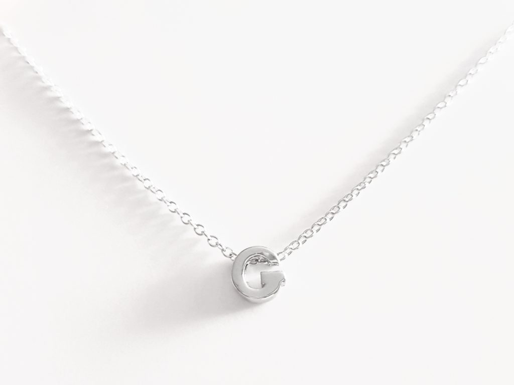Iniciales - 2264 Collar Inicial G - Senora