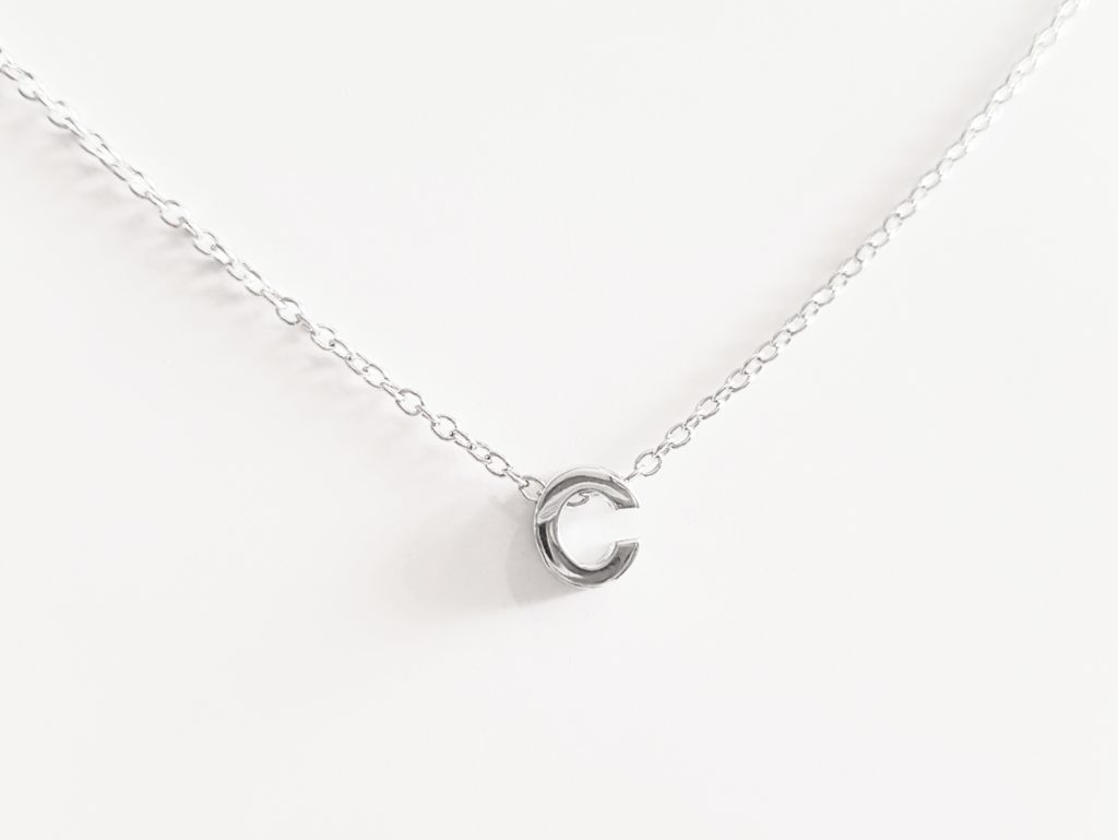 Iniciales - 2266 Collar Inicial C - Senora