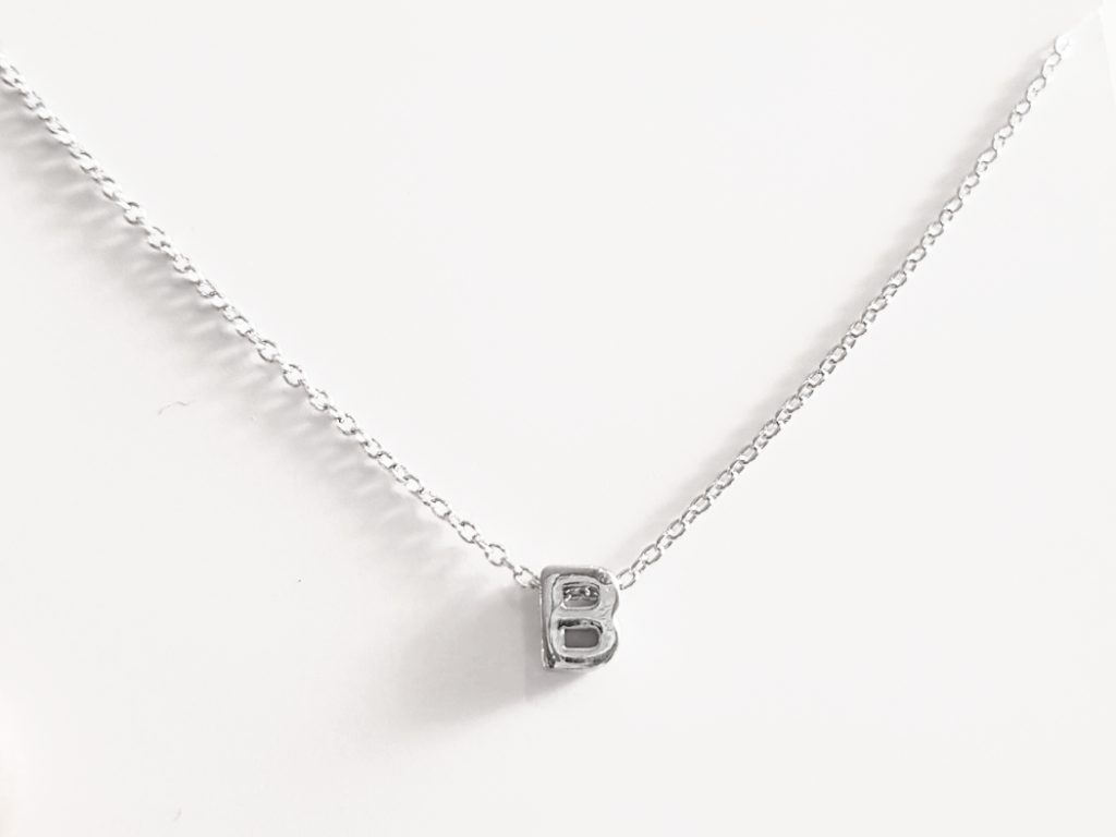 Iniciales - 2270 Collar Inicial B - Senora
