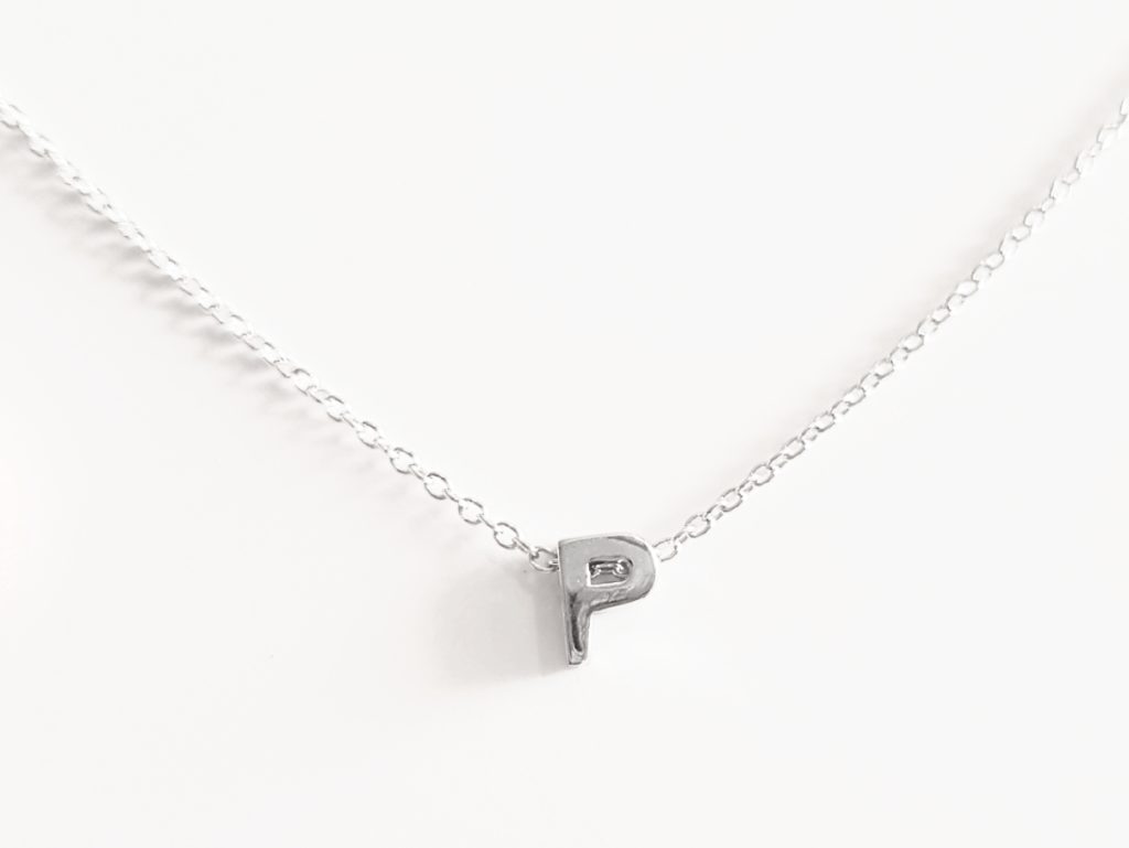 Iniciales - 2273 Collar Inicial P - Senora