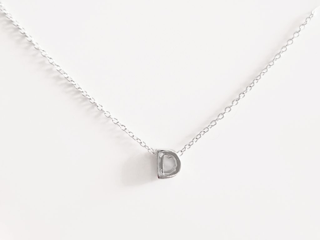 Iniciales - 2283 Collar Inicial D - Senora