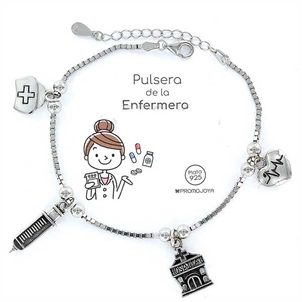Joyas Profesiones - Prof 01 Pulsera Peluquera - Senora