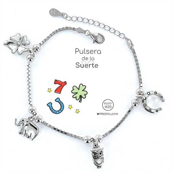 Promojoya - 11 Pulsera De La Suerte - Senora