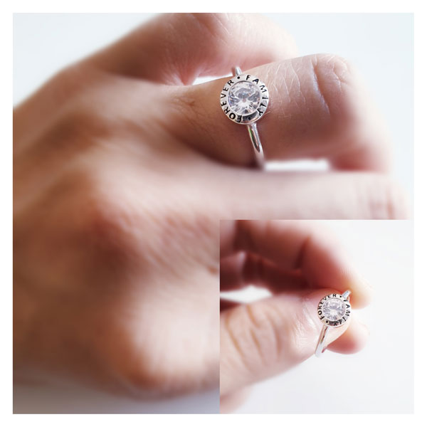 Anillos De Plata - 12860 Anillo Familia - Senora