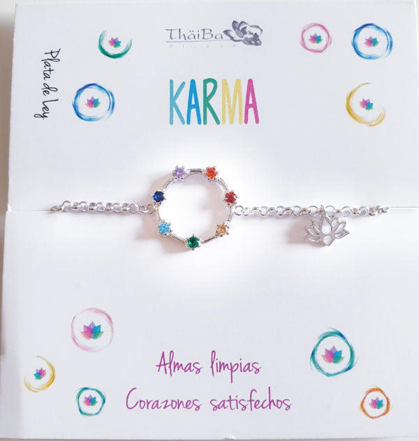 Joyas Con Mensaje - 19137 Pulsera Karma - Senora