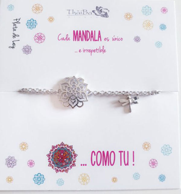 Joyas Con Mensaje - 19138 Pulsera Mandala - Senora
