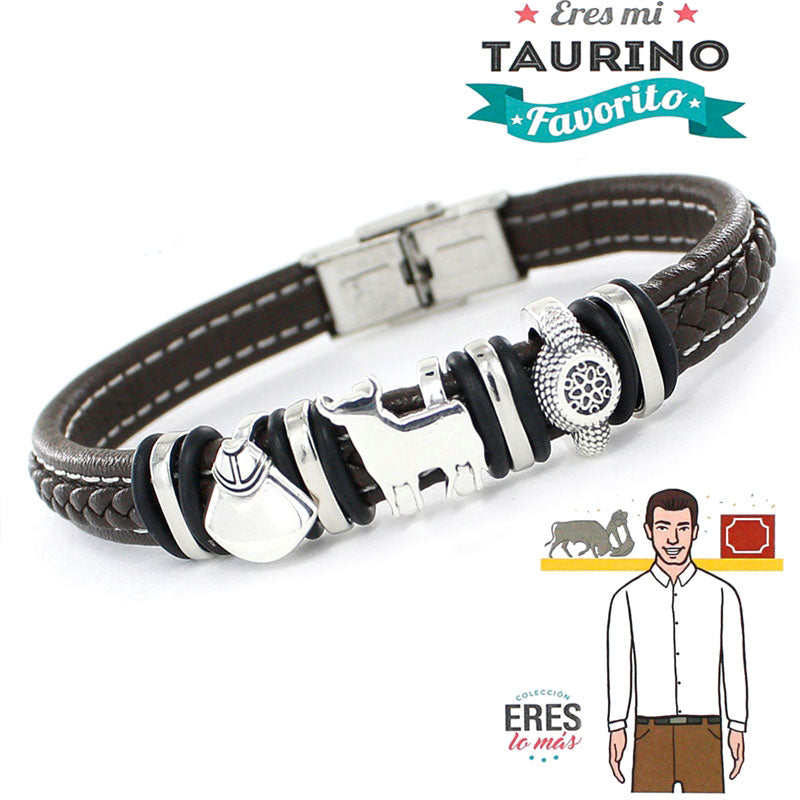 Pulseras Hombre - 21 Eres Mi Taurino Favorito - Caballero
