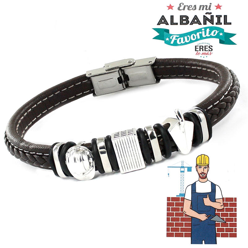 Pulseras Hombre - 12 Eres Albanil - Caballero